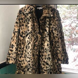 Matison Stone Leopard Coat